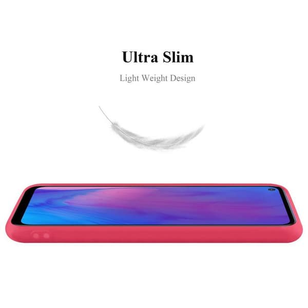 Skyddsfodral för Samsung Galaxy M51 US Version CANDY RÖD Stötskyddande Silikon Röd