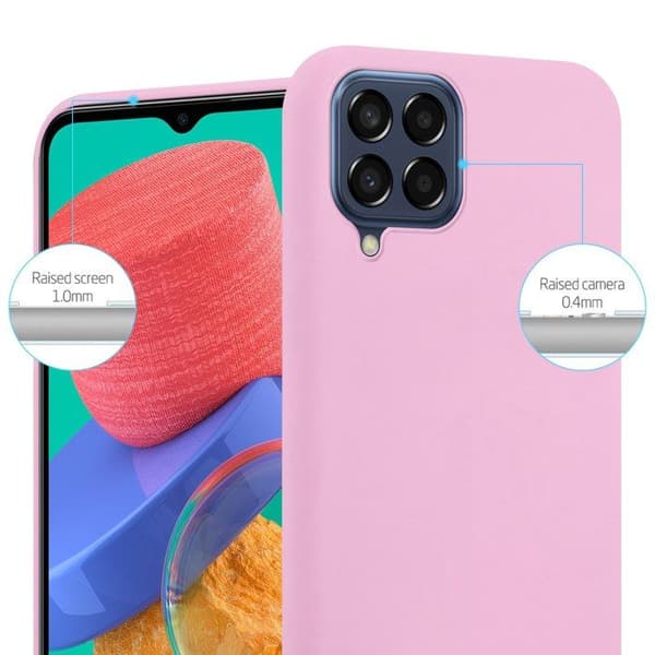 Skyddsfodral för Samsung Galaxy M33 5G CANDY ROSE VIF Stötskydd Silikon Ros