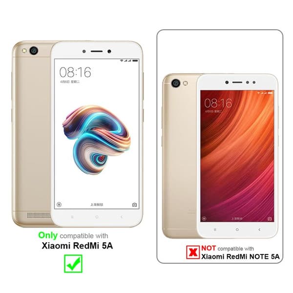Skyddsfodral för Xiaomi RedMi 5A i LJUST GRÅ BRUN Stötskyddande Etui Grå