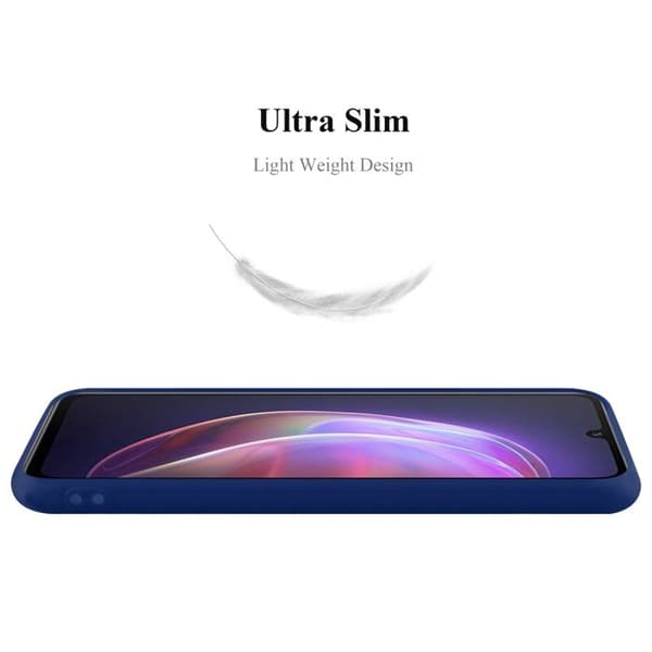 Skyddsfodral för Vivo V21 4G / 5G CANDY MÖRKBLEU Stötskydd Silikon Blå