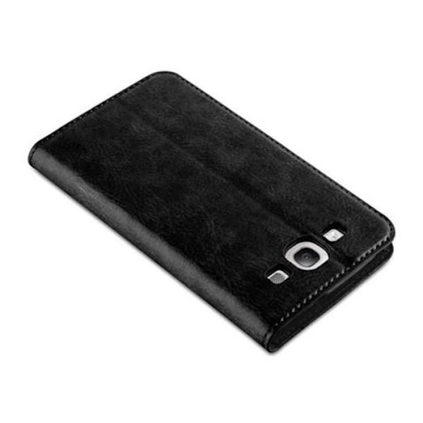 Samsung Galaxy S3/S3 NEO fodral - CADORABO - Svart - Imiterat läder - Magnetisk stängning - Stativfunktion Svart