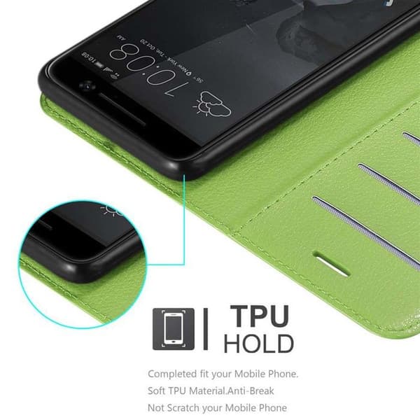 Etui för HTC ONE M10 i PAPAGEI GRÖN Grön