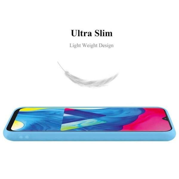 Fodral - CADORABO - Samsung Galaxy A10 / M10 - Candy Blue - Stötskydd - Trendig design Candy Blue