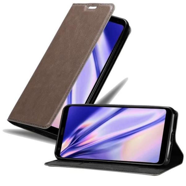 Cadorabo Fodral till LG Q Stylus i KAFFEBRUNT