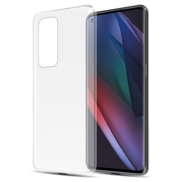 Coque - CADORABO - FIND X3 NEO - Skydd i silikon TPU - Tunn och lätt design - Transparent Transparent