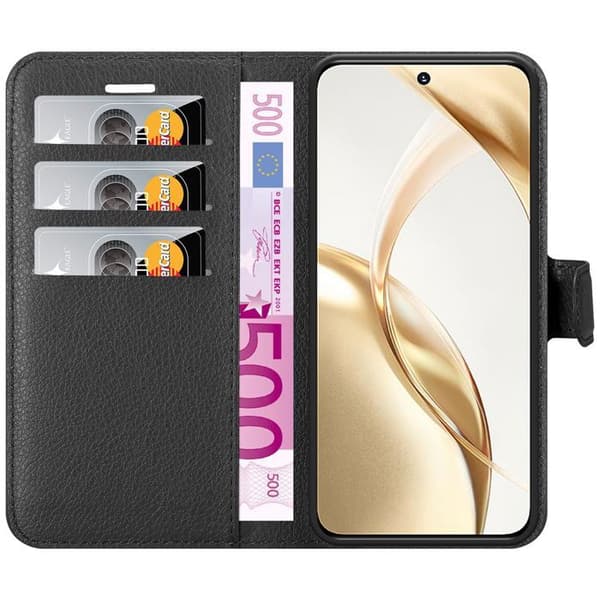 Etui för Honor 200 i JET BLACK Svart