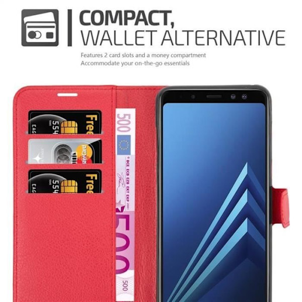 Cadorabo Skal för Samsung Galaxy A8 2018 i KIRSCHRÖD.