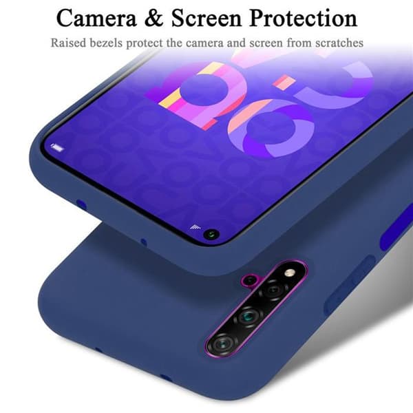 Skyddsfodral för Honor 20 / 20S / Huawei NOVA 5T Stötskydd i LIQUID BLUE Blå