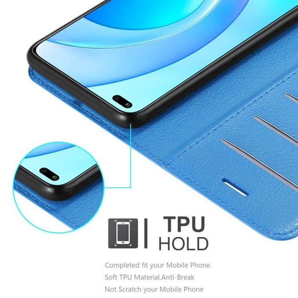Etui för Honor 50 LITE i PASTELLBLÅ Blå