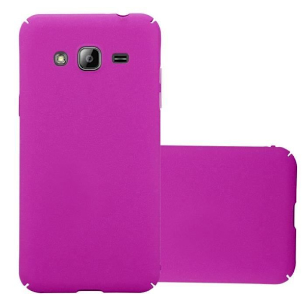 Coque - CADORABO - Samsung Galaxy J3 2017 - Hårt skydd - Matt design - Färg Rosa Rosa