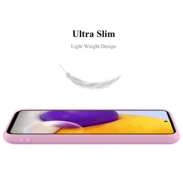 Skyddsfodral för Samsung Galaxy A73 5G CANDY ROSE VIF Stötabsorberande Silikon Ros