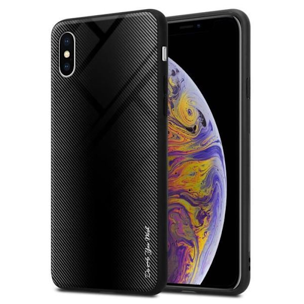 Cadorabo Fodral för Apple iPhone Opal Noir