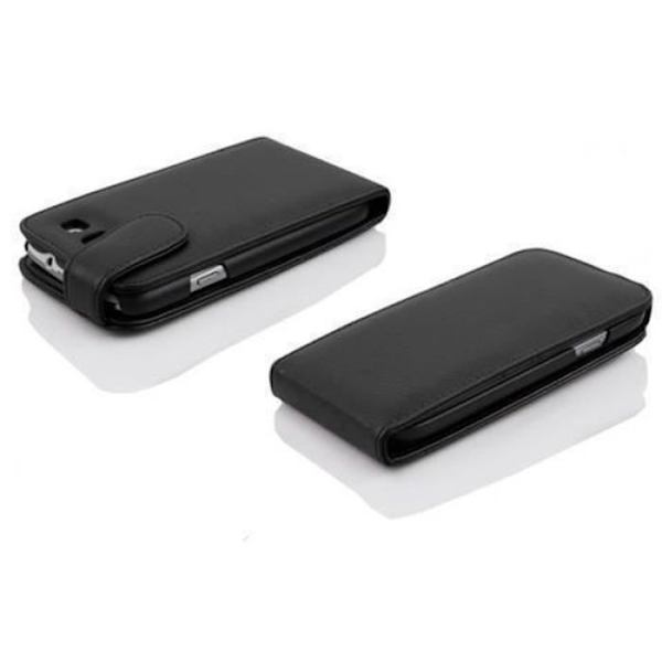 Cadorabo Fodral Huawei ASCEND G525 / G520 DESIGN FLIP Style Fodral Fodral Fodral konstläder Struktur JETSVART