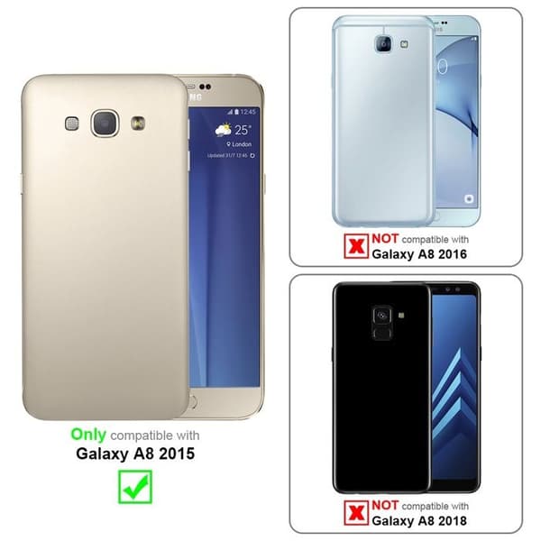 Skyddsfodral för Samsung Galaxy A8 2015 RÖD Stötskydd Röd