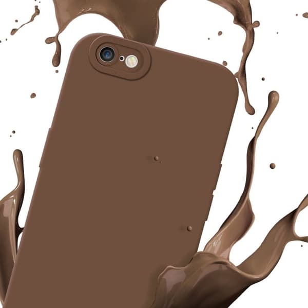 Skyddsfodral för iPhone 6 / 6S i FLUID BRUN Stötsäker brun