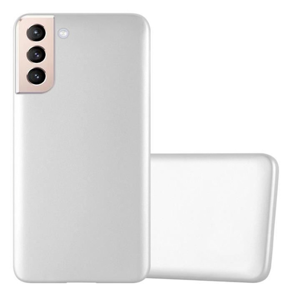 Coque - CADORABO - Samsung Galaxy S21 PLUS - Skydd i silikon TPU - Tunn design - Färg silver Pengar