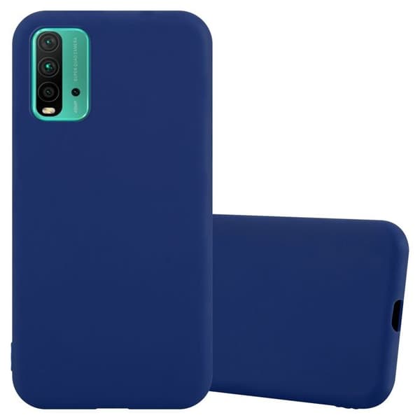Skyddsfodral för Xiaomi RedMi 9T / POCO M3 CANDY MÖRKBLEU Stötskydd Silikon Blå