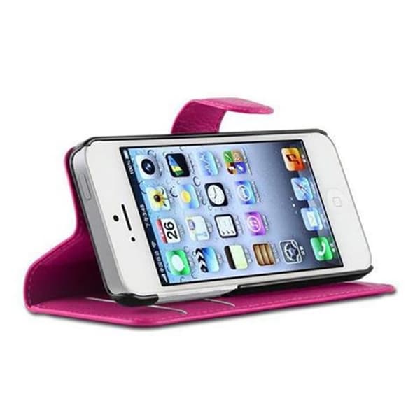 Etui för iPhone 5 / 5S / SE 2016 i SOCKERROSA Ros