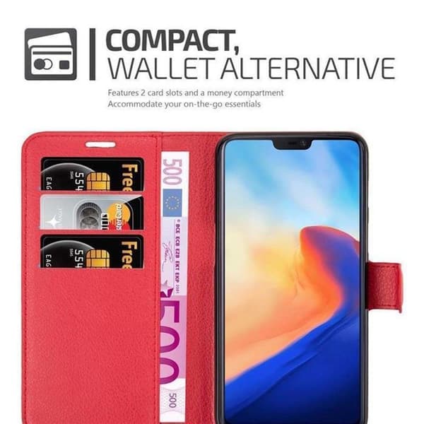Etui för OnePlus 6 i KIRSCHRÖD Röd