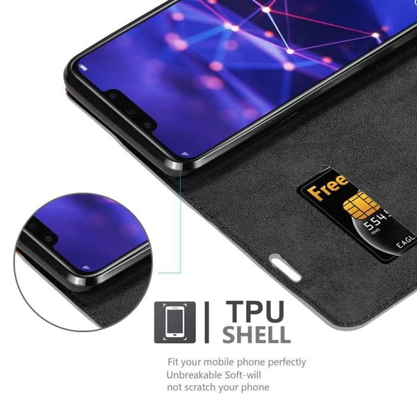 Etui för Huawei MATE 20 LITE Skal i GRÅ TITAN Grå