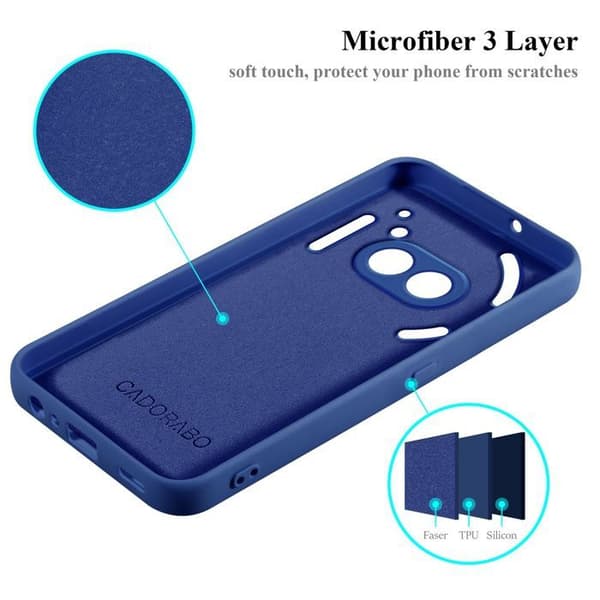 Skyddsfodral för Nothing Phone 2 i LIQUID BLUE med stötabsorberande skydd Blå