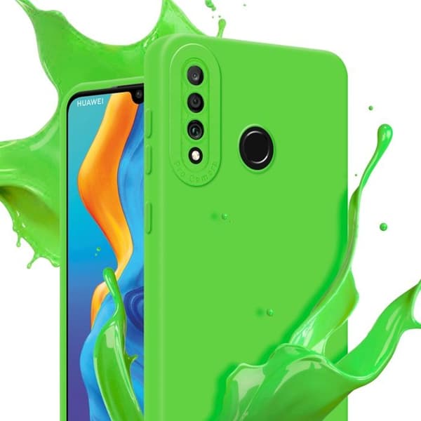 Skyddsfodral för Huawei P30 LITE i FLUID GRÖN Stötsäker Skyddsfodral Grön