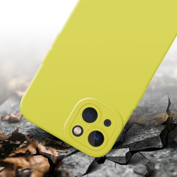 Skyddsfodral för iPhone 14 i FLUID GUL Stötsäker Gul