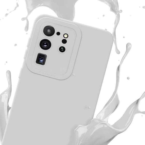 Skyddsfodral för Samsung Galaxy S20 ULTRA i FLUID VIT Stötsäker Vit