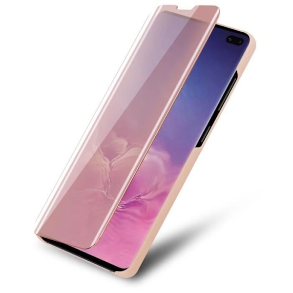 Coque - CADORABO - Samsung Galaxy S10 PLUS - KUNZIT ROSE - 360 graders skydd - Ställfunktion Rosa