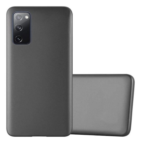 Coque - CADORABO - Samsung Galaxy S20 FE - Metallisk Grå - Skydd i silikon TPU - Tunn design METALLISK GRÅ