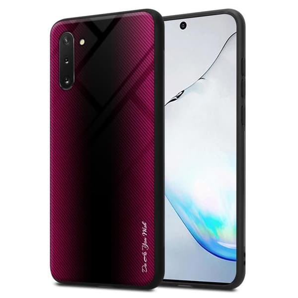Skyddsfodral för Samsung Galaxy NOTE 10 Etui i ROSA CRAMIN Ros