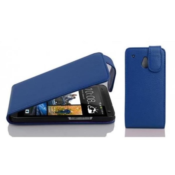 Cadorabo Fodral Cover för > HTC ONE MINI M4 (1. Generation) < i Flip Style Fodral Cover Bumper Wallet i CELESTIAL BLUE