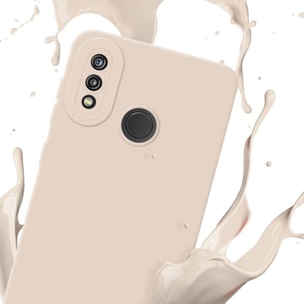 Skyddsfodral för Huawei P20 LITE 2018 / NOVA 3E i FLUID CRÈME Stötsäker Skyddsfodral Ros