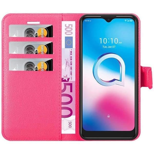 Etui för Alcatel 1S 2020 i SOCKERSÖT ROSA Ros
