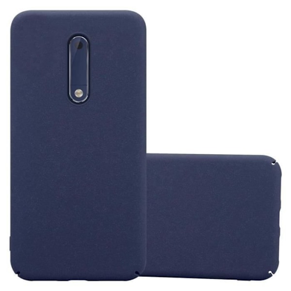 Coque - CADORABO - Nokia 5 2017 - Hård Skydd - Matt Design - Blå Färg Blå
