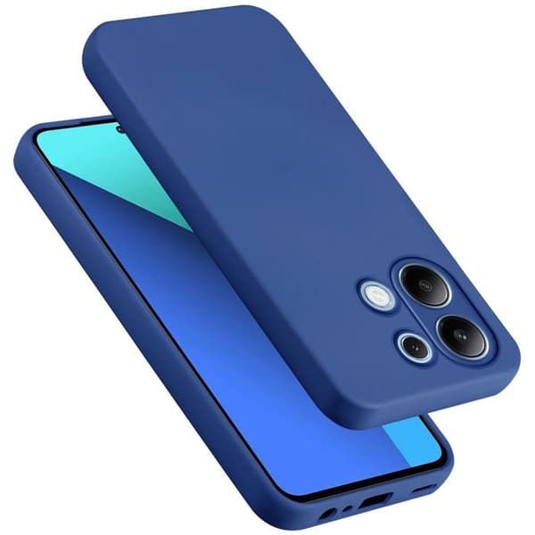 Skyddsfodral för Redmi Note 13 4G Stötbeständig i LIQUID BLUE Blå