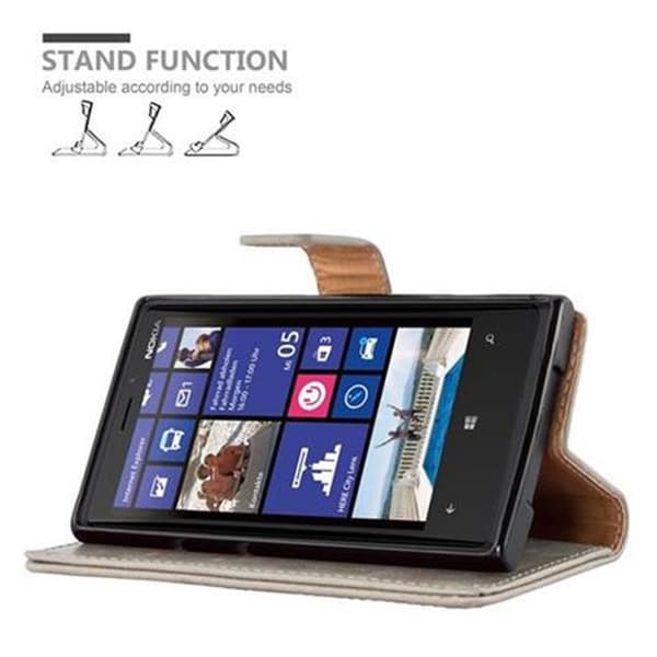 Skyddsfodral för Nokia Lumia 920 i MARRONE CAPPUCINO brun