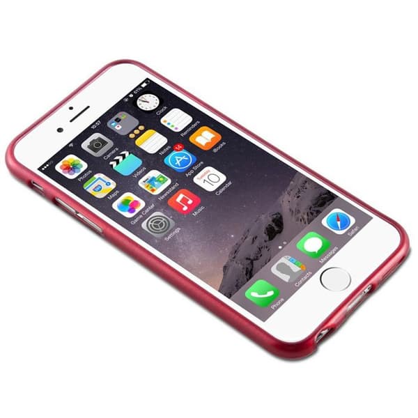 iPhone 6 / 6S RÖD Skal Stötabsorberande Skydd Röd