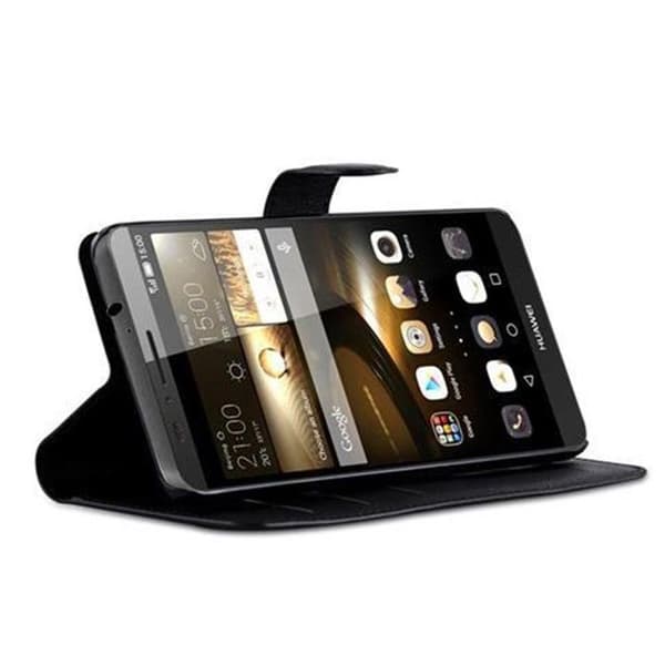 Etui för Huawei D3 MATE 7 MINI i JET BLACK Svart