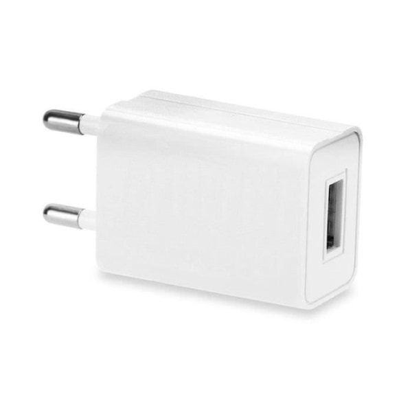 Cadorabo USB-strömförsörjning i VIT - Laddare 5W 5V / 1A - Laddare laddningsadapter med LED-display