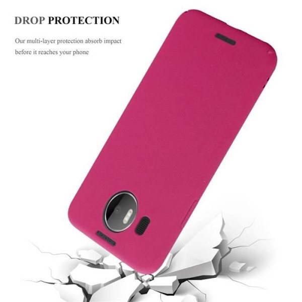 Coque - CADORABO - Nokia Lumia 950 XL - Hård Skydd - Matt Design - Färg Rosa Rosa