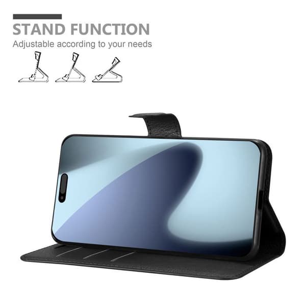 Etui för iPhone 17 PRO MAX i JET BLACK Svart