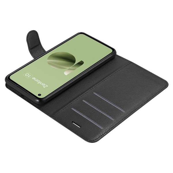 Etui för Asus Zenfone 10 i JET BLACK Svart