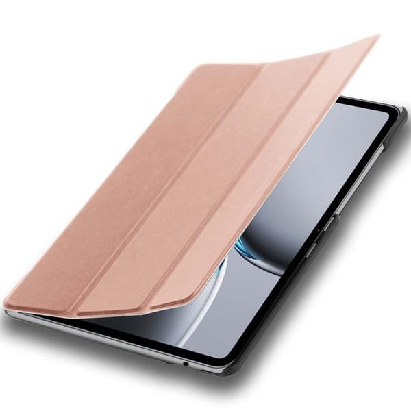 Fodral för OnePlus Pad 2 Etui i ROSA GULD PASTELL Skydd Hölje Stötsäker Ros