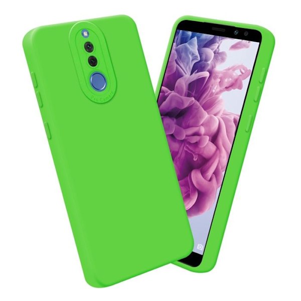 Coque för Huawei MATE 10 LITE i FLUID GRÖN Hölje Etui Fodral i Flexibel TPU-silikon Skydd Grön