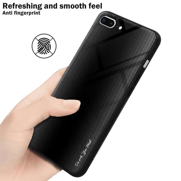 Skal för iPhone 7 PLUS / 7S PLUS / 8 PLUS OPAL SVART Stötabsorberande skydd Svart