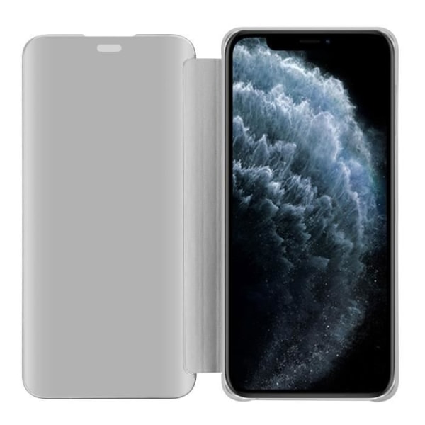 Skal till Apple iPhone 11 PRO - CADORABO - SILVER AGATE - Clear View - 360 graders skydd Pengar