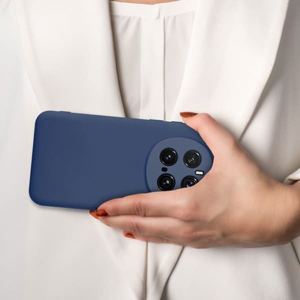 Skyddande skal för Honor Magic 7 Pro Stötabsorberande i LIQUID BLUE Blå