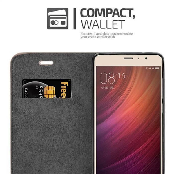Cadorabo Fodral till Xiaomi RedMi PRO i KAFFEBRUNT