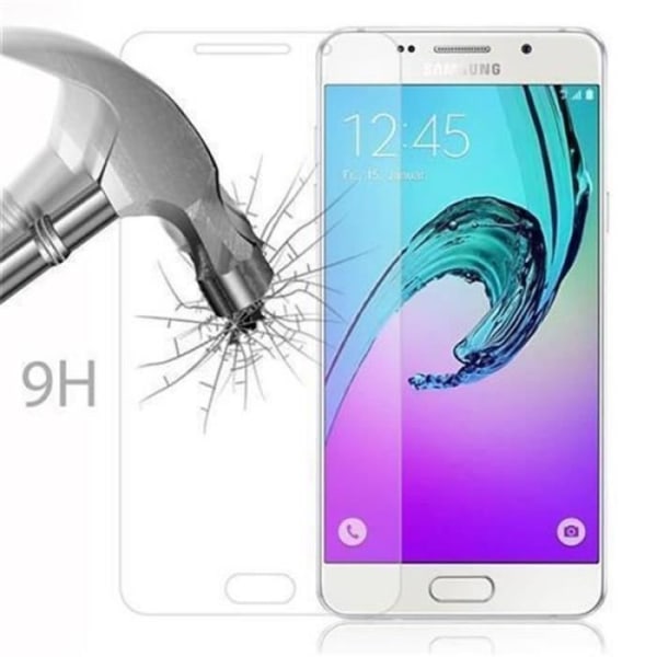 Cadorabo skärmskydd för Samsung Galaxy A9 (5) - 2015 modell 0,3 mm rundade hörn härdat glas HÖG TRANSPARENS Transparent